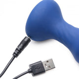 Thump It 7X Slim Curved Thumping Silicone Anal Plug