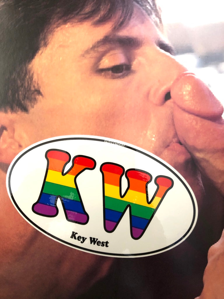 KEY WEST VINTAGE BUMBER STICKER