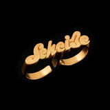 Scheiße by Schamoni Two Finger Ring