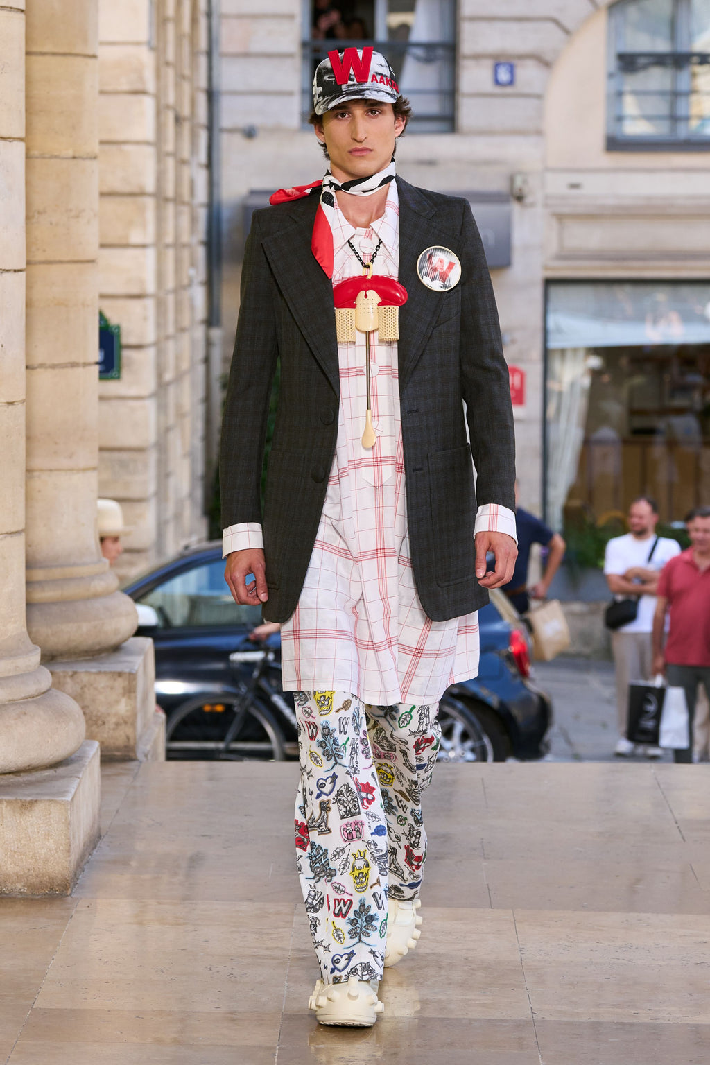 Glitch Cap by Walter van Beirendonck
