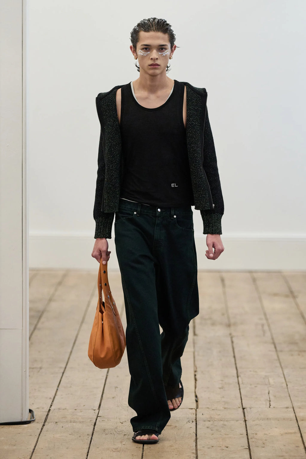 Eckhaus Latta Base Tank LIQUORICE