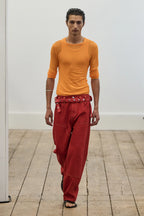 Eckhaus Latta Base Long-sleeve TANGERINE