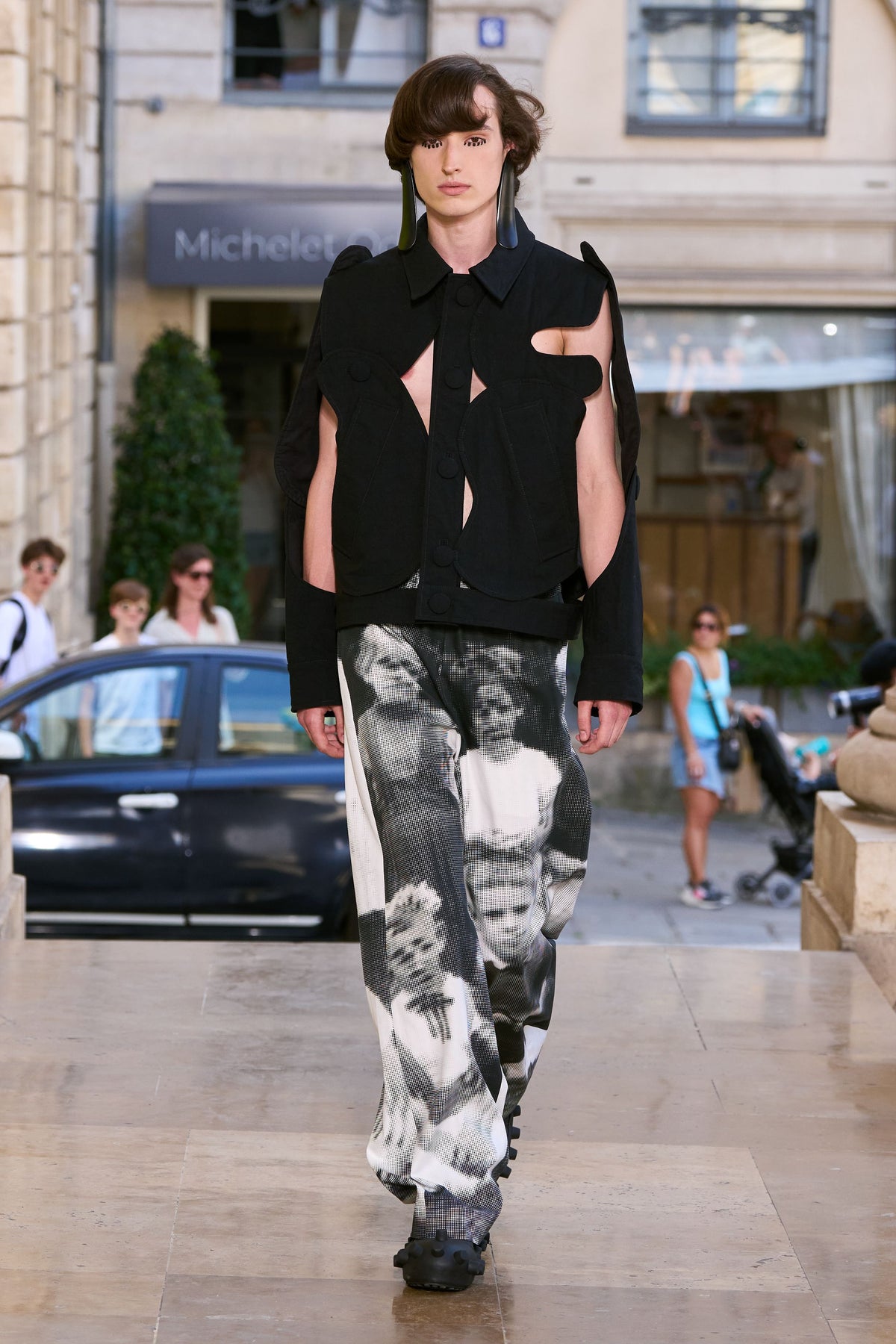 Walter Van Beirendonck Glitch Basic Pants