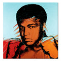 Muhammad Ali By Andy Warhol - Die-Cut Sticker