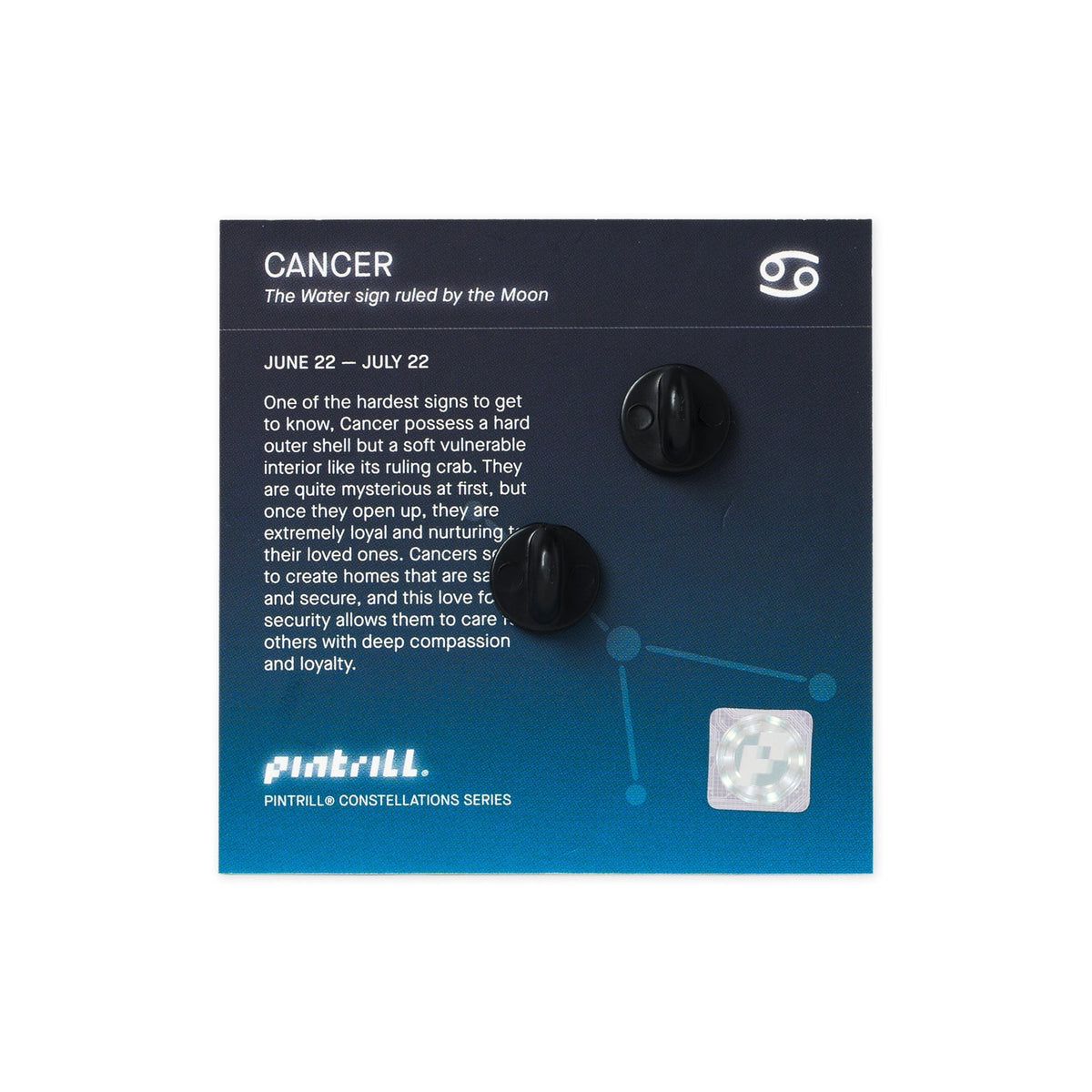Constellations Cancer Pin