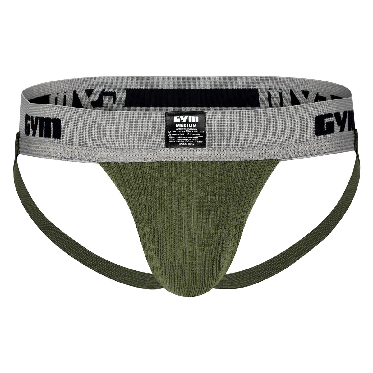 GYM Workout Jockstrap 2.0 with 2" Waistband Limited Edition Colors (1-Pack)