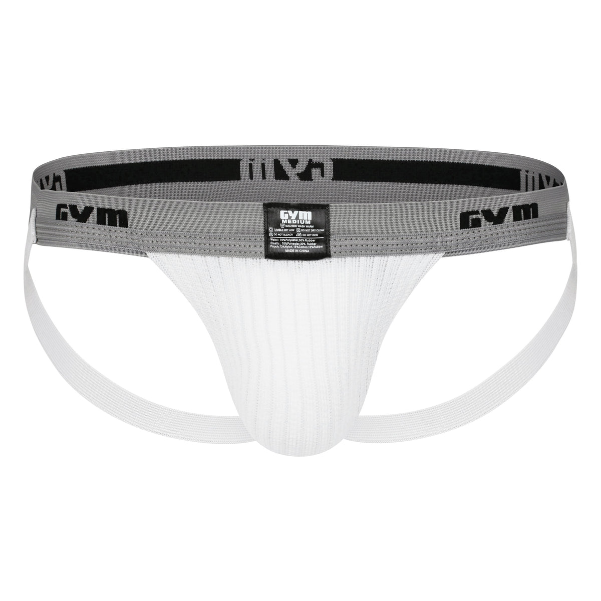GYM Swim/Run Jockstrap 2.0 with 1" Waistband (1-Pack)