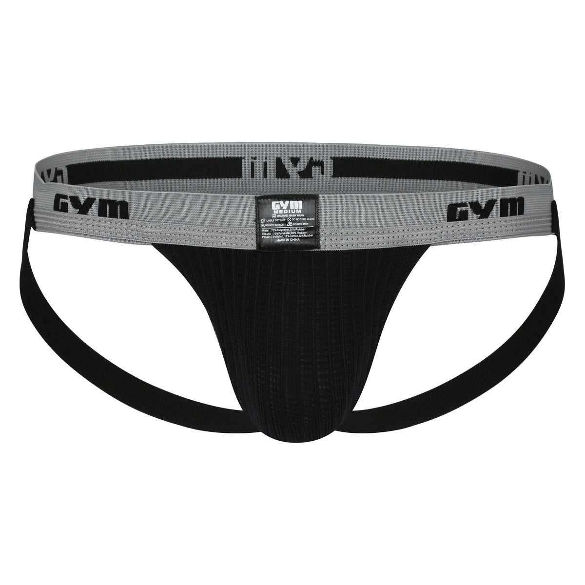 GYM Swim/Run Jockstrap 2.0 with 1" Waistband (1-Pack)