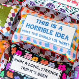 Horrible Idea Needlepoint Pillow