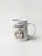 Pour Yourself a Cup of Ambition Dolly Parton coffee mug