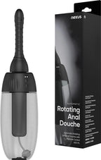 Nexus Automatic Rotating Rechargeable Anal Douche - Black
