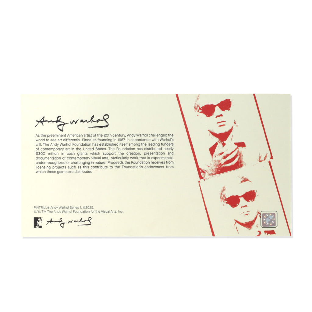 Andy Warhol Flowers Acrylic Magnet Set