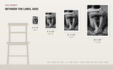 Between the Lines, 2025 — print size comparison