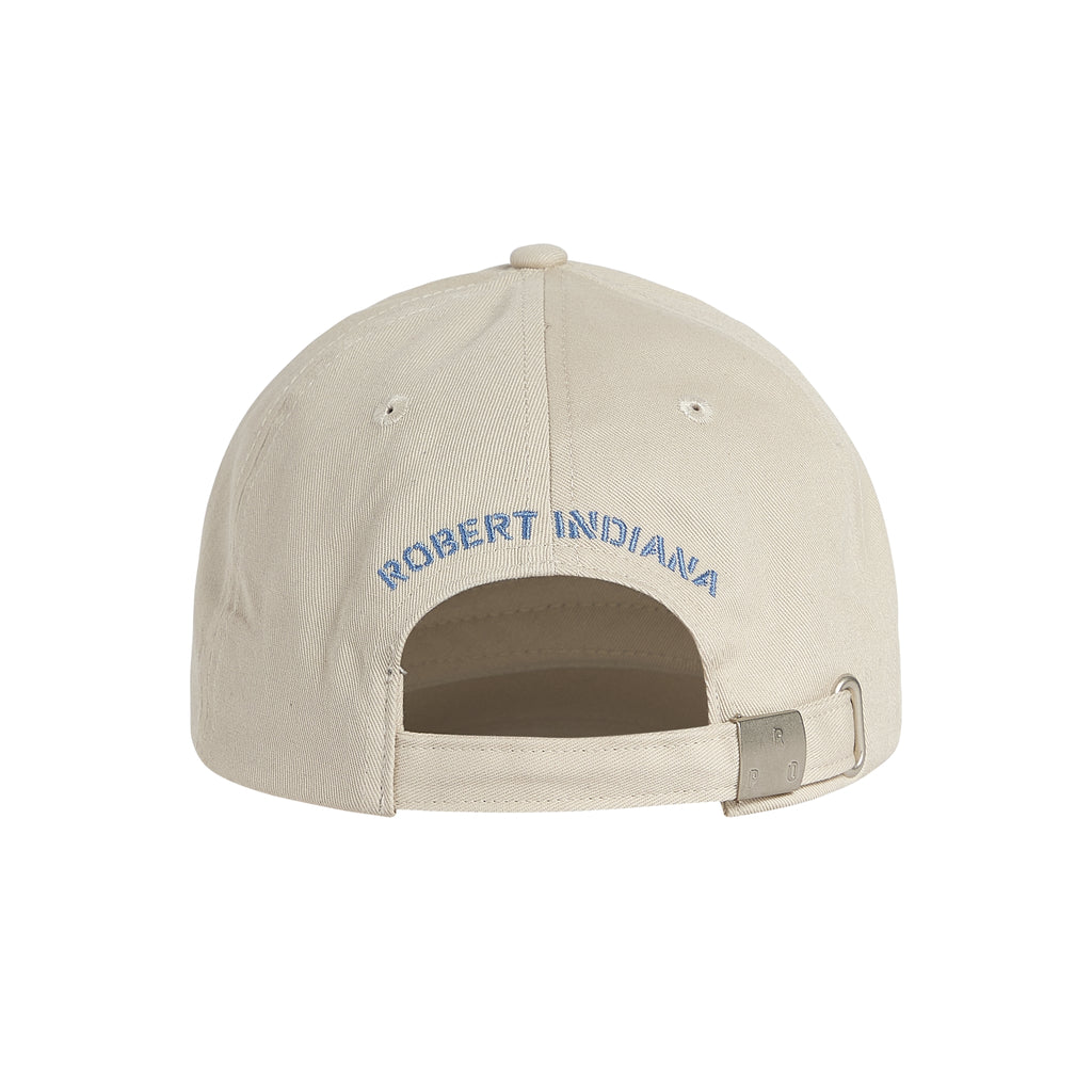 Robert Indiana Love Patch Dad Cap - Stone