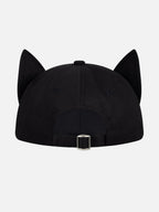 LOVERBOY BY CHARLES JEFFREY EARS CAP in BLACK