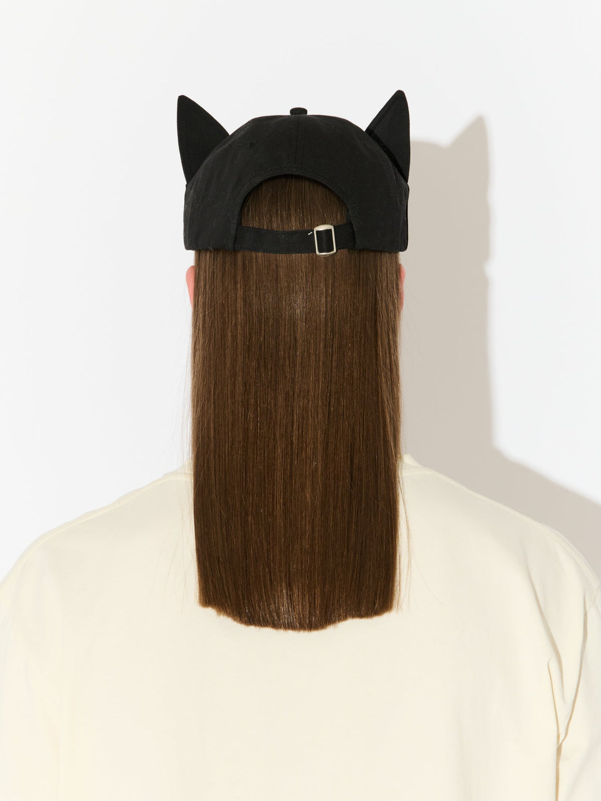 LOVERBOY BY CHARLES JEFFREY EARS CAP in BLACK