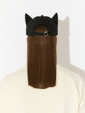 LOVERBOY BY CHARLES JEFFREY EARS CAP in BLACK
