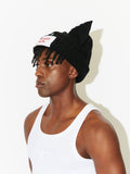 LOVERBOY BY CHARLES JEFFREY CHUNKY EARS BEANIE in BLACK