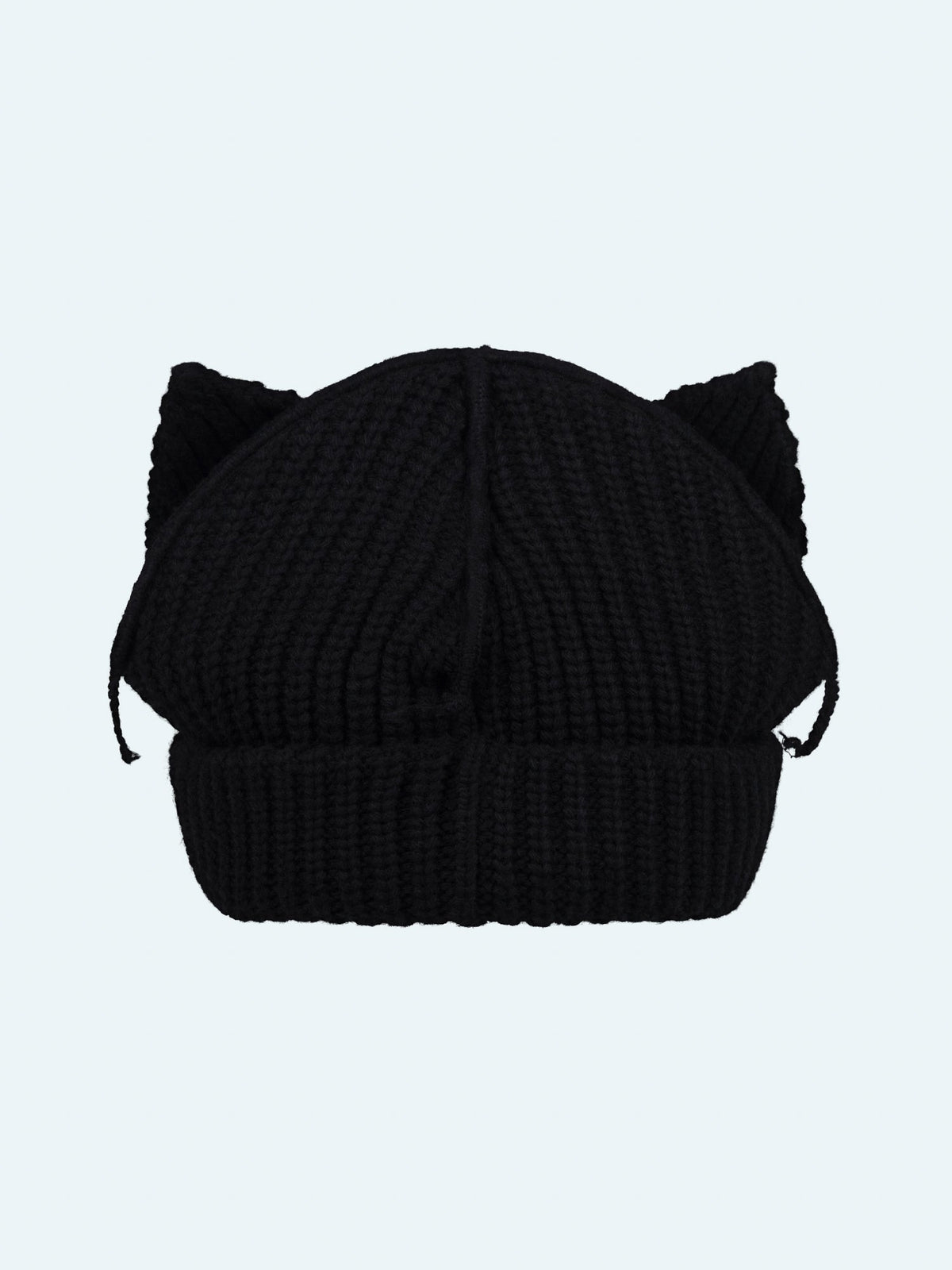 LOVERBOY BY CHARLES JEFFREY CHUNKY EARS BEANIE in BLACK
