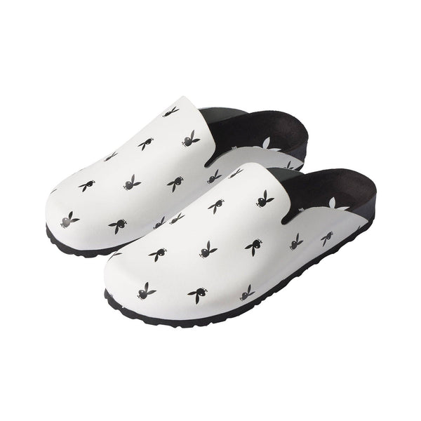 PLAYBOY Leather Slides