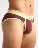 TEAMM8 Retro Classic Brief - Mahogany