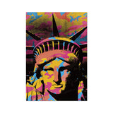 Statue of Liberty By Warhol - Die-Cut Sticker