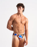 Teamm8 Reef Bikini Swim Brief - Blue Atoll