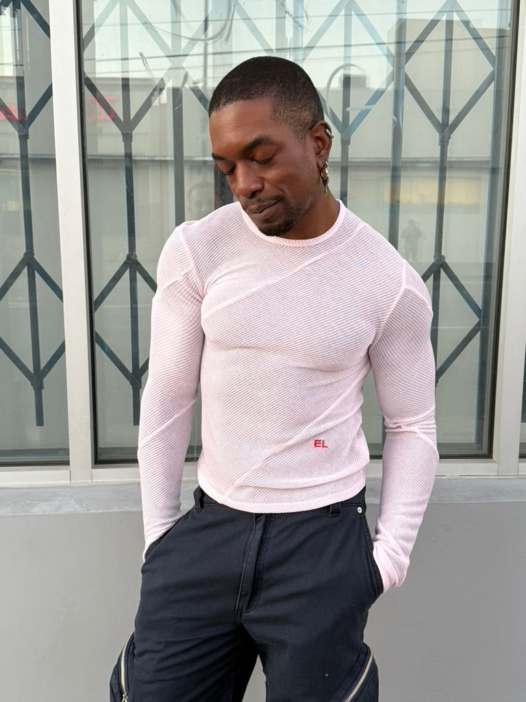 Eckhaus Latta Spiral Longsleeve Pheony