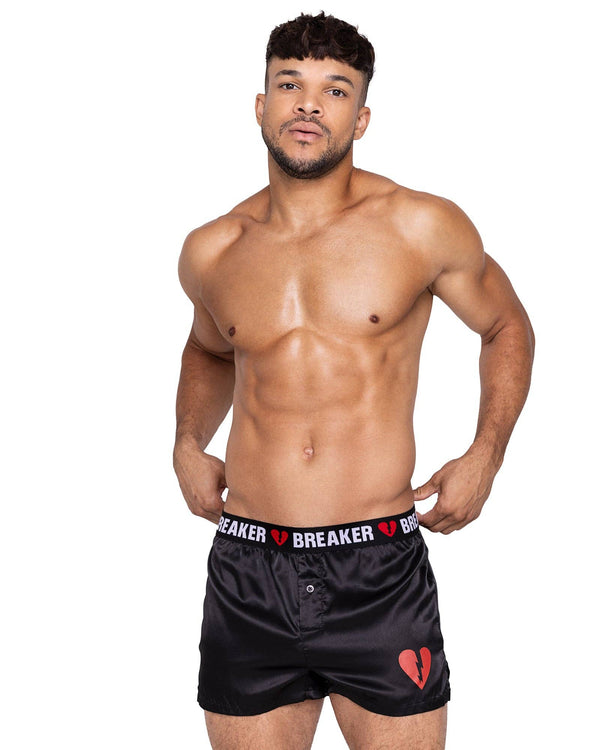 Heartbreaker Boxers - Black/Red