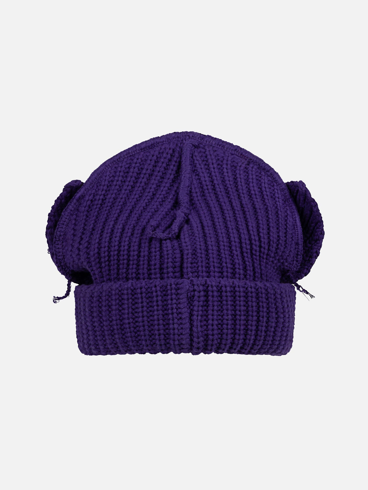 LOVERBOY BY CHARLES JEFFREY CHUNKY EARS BEANIE in PURPLE
