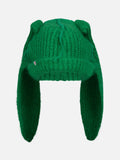 LOVERBOY BY CHARLES JEFFREY MOHAIR CHUNKY RABBIT BEANIE in GREEN