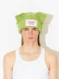 LOVERBOY BY CHARLES JEFFREY CHUNKY EARS BEANIE GREEN