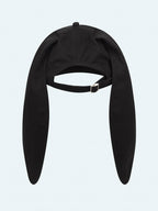 LOVERBOY BY CHARLES JEFFREY RABBIT EARS CAP in BLACK