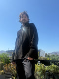 LUDOVIC DE SAINT SERNIN Alan Shirt Black Leather
