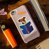Reading Dog By Toiletpaper - Die-Cut Sticker