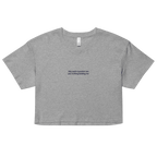 Hey Quick Question Are You Fucking Kidding Me Crop Top
