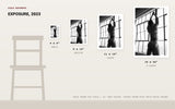 Exposure, 2023 — print size comparison