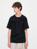 LOVERBOY BY CHARLES JEFFREY HOLD ME TEE in BLACK