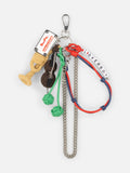 LOVERBOY BY CHARLES JEFFREY CHARACTER CROCHET BAG CHARM INSTRUMENTS