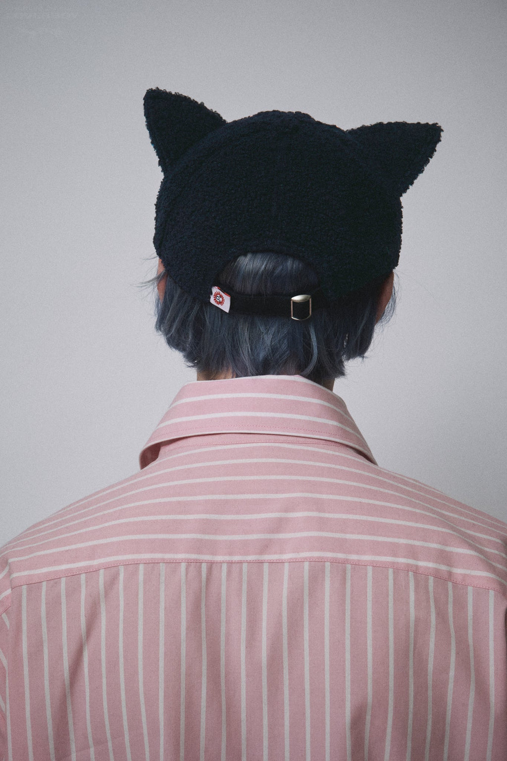 LOVERBOY BY CHARLES JEFFREY TEDDY EARS CAP in NAVY