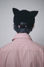 LOVERBOY BY CHARLES JEFFREY TEDDY EARS CAP in NAVY