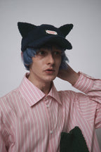 TEDDY EARS CAP in NAVY