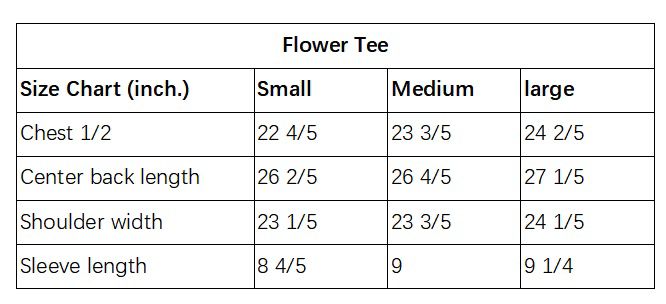 Flower Tee
