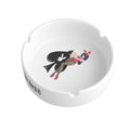 PLAYBOY Ace of Spades White Ashtray