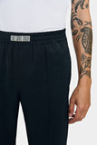 Louis Gabriel Nouchi TAPERED JOGGING PANTS IN DARK PEACOCK