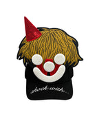 Smiley Cap in Black by Walter van Beirendonck
