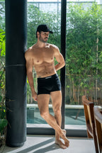 Mounderwear The Standard Boxer Briefs - Black