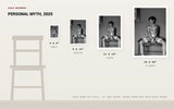 Personal Myth, 2025 — print size comparison