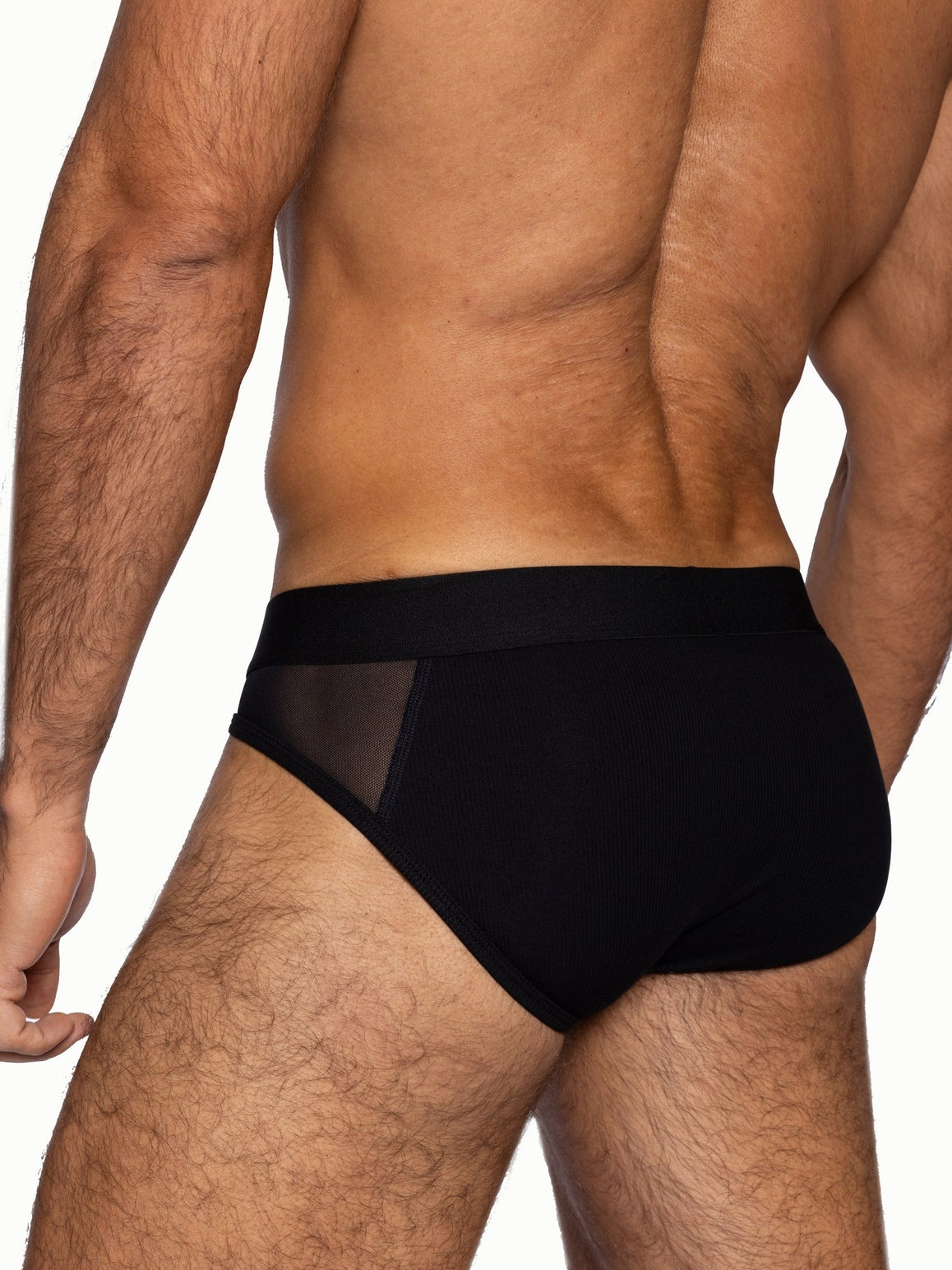 BIKE Sexy Rib Brief - Black