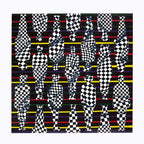 Sardines By Olaf Breuning - Sheet of 17 Kiss-Cut Stickers